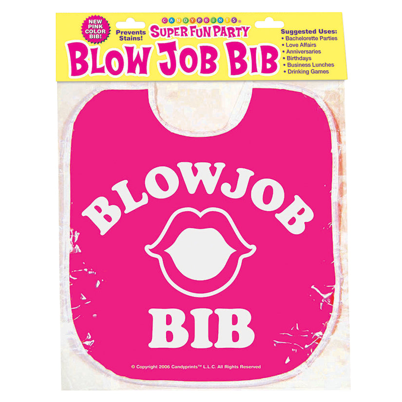 Love Spark Cove | Intimate Apparel, Pleasure Shop & Free Shipping Blow Job Bib-Pink — main product shot
