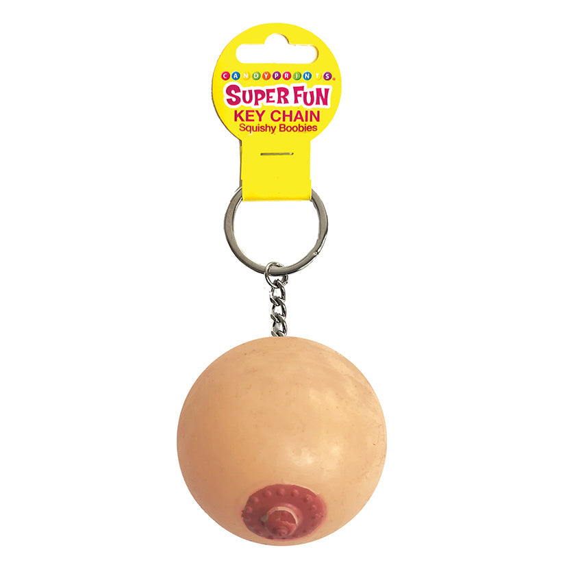Love Spark Cove | Intimate Apparel, Pleasure Shop & Free Shipping Super Fun Key Chain One Squishy Boob — main product shot