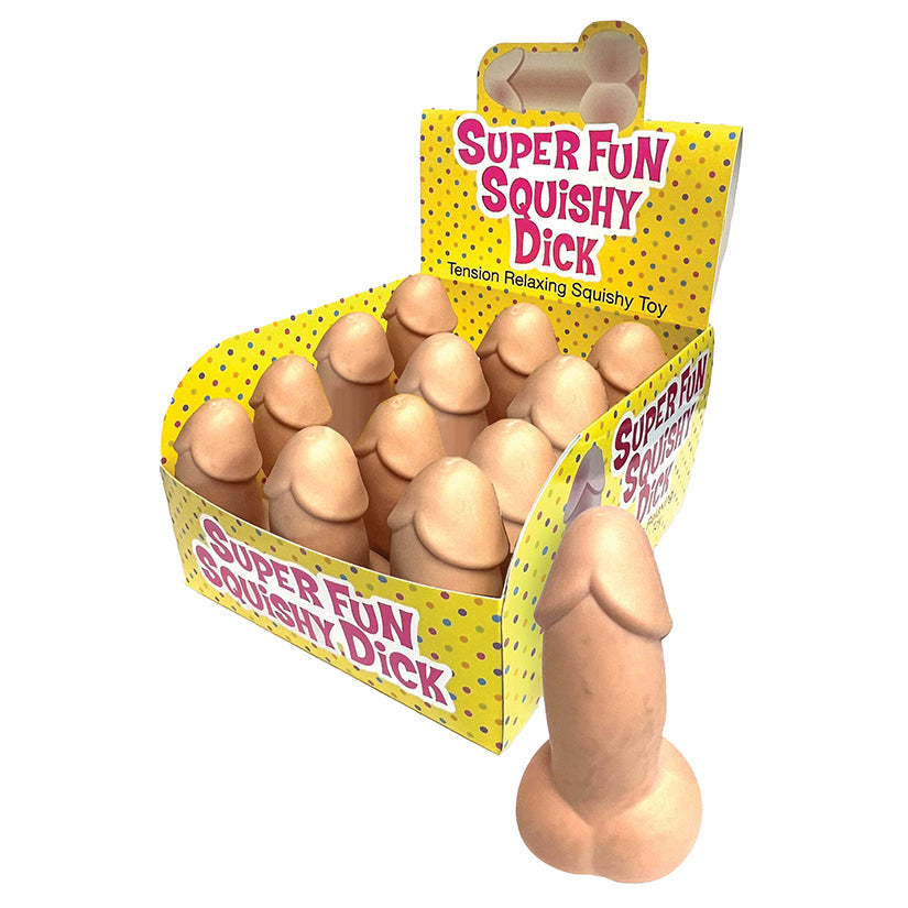 Love Spark Cove | Intimate Apparel, Pleasure Shop & Free Shipping Super Fun Squishy Penis Display of 12 — main product shot