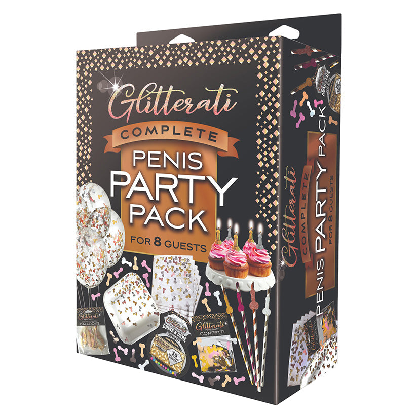 Love Spark Cove | Intimate Apparel, Pleasure Shop & Free Shipping Glitterati Party Pack Penis — main product shot