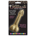 Love Spark Cove | Intimate Apparel, Pleasure Shop & Free Shipping Glitterati Golden Glitter Penis Candle — main product shot