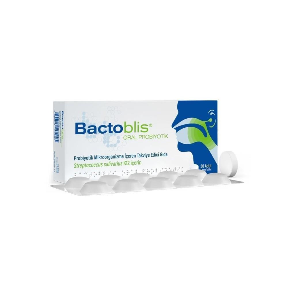Bactoblis Oral Probiotic 30 Chewable Tablets