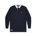Lakai Crane Rugby Long Sleeve T-Shirt - Navy by Skates USA