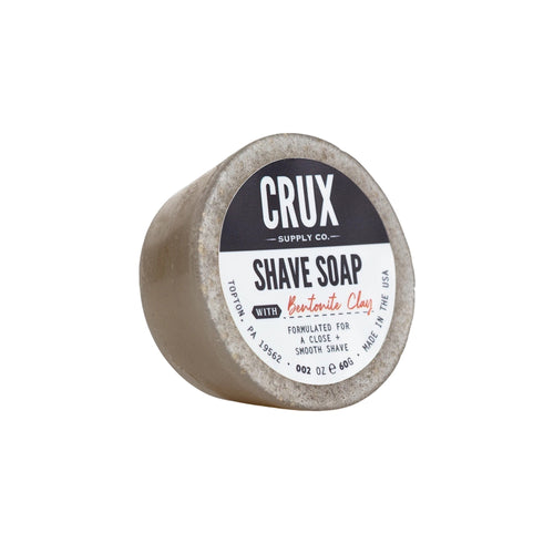 Pine Creek Essentials CRUX Supply Co Shave Soap, Shaving Soap, detail view