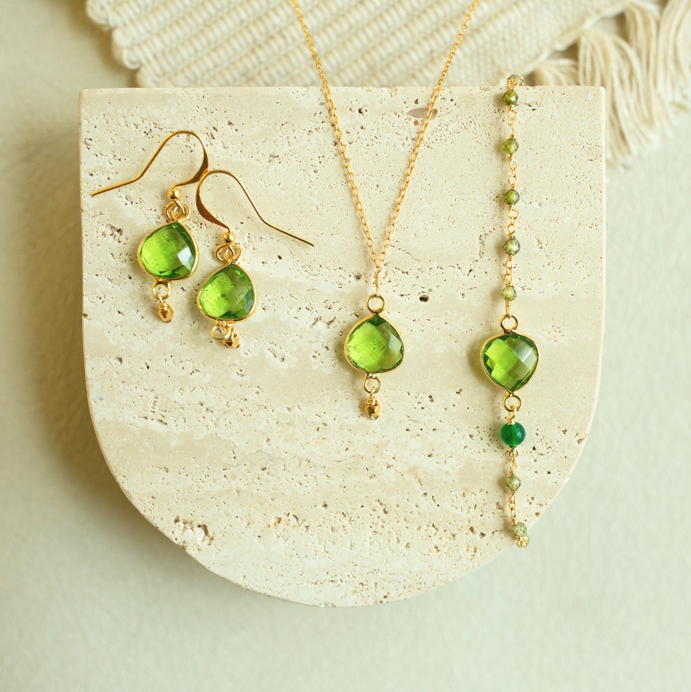 Peridot Ballet Pendant
