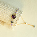 PARKEN JEWELRY Amethyst Ballet Bracelet — main product shot