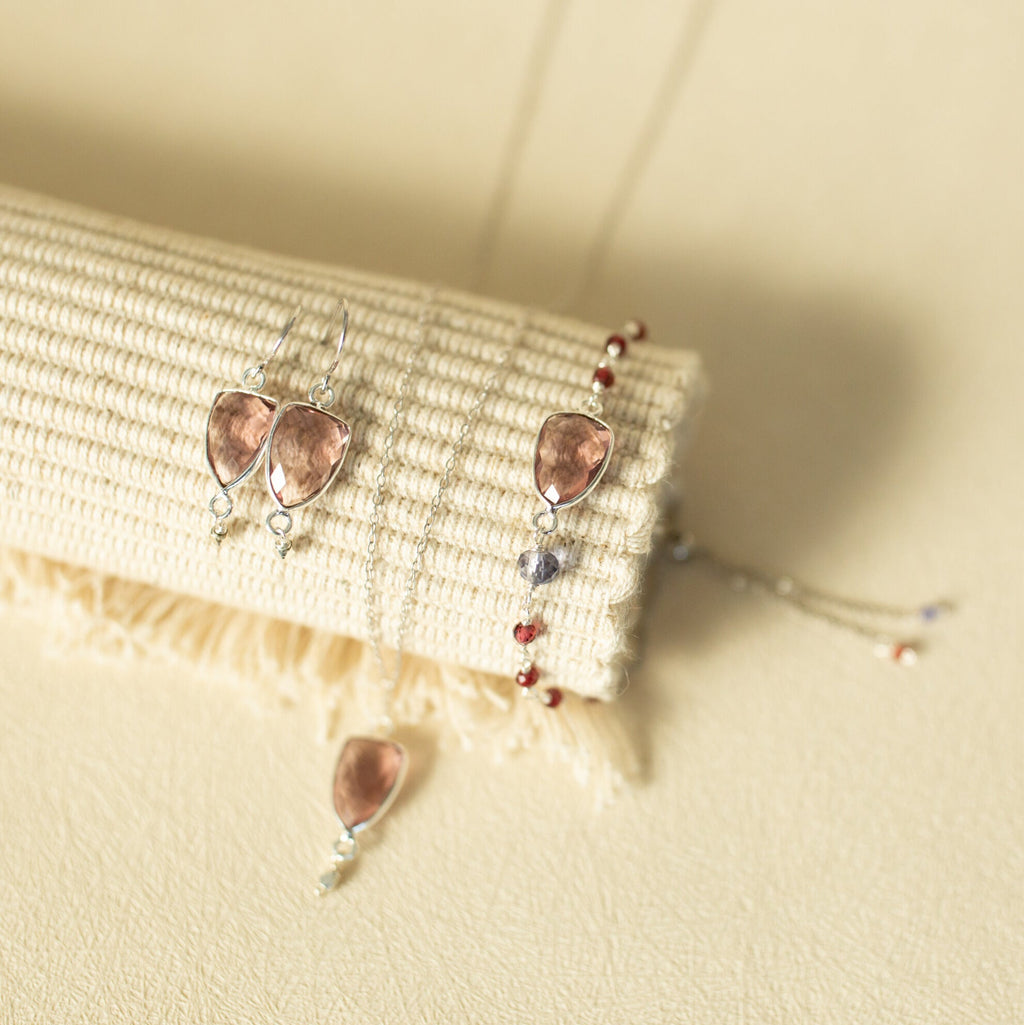 Green Amethyst Gold Isla Collection
