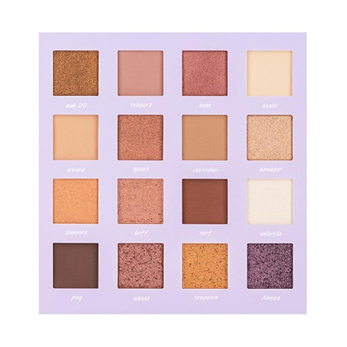 Soda Makeup Eyeshadow Palette - 16 Shades for Versatile Eye Makeup Looks