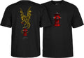 Powell Peralta Andy Anderson Vajra T-shirt - Black by Skates USA