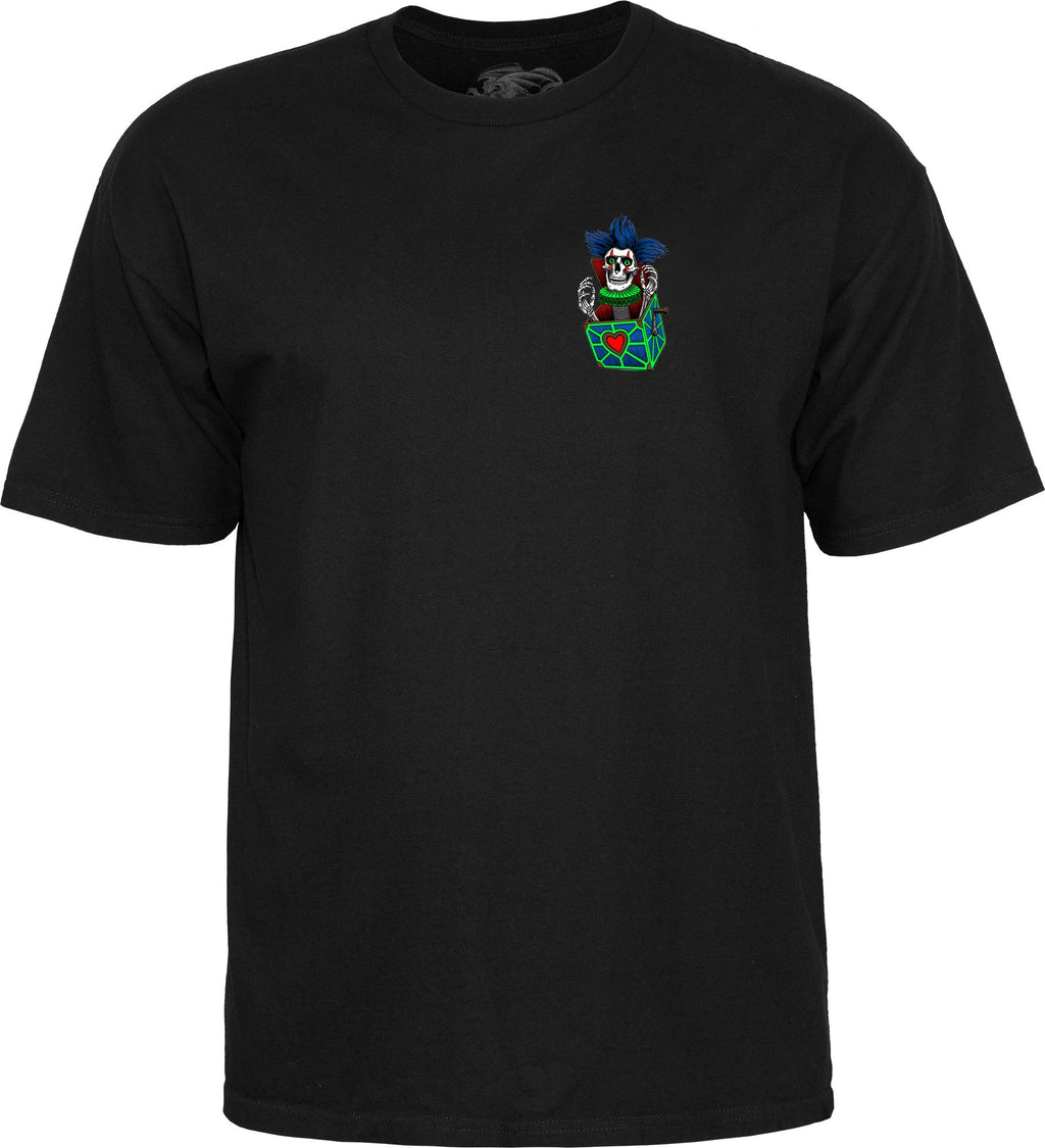 Powell Peralta Chris Hiett Skull T-Shirt - Black