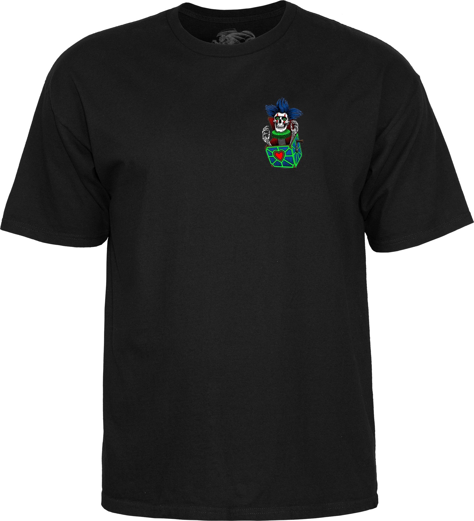 Powell Peralta Chris Hiett Skull T-Shirt - Black