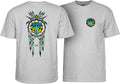 Powell Peralta Steve Saiz Totem T-shirt - Athletic Heather by Skates USA