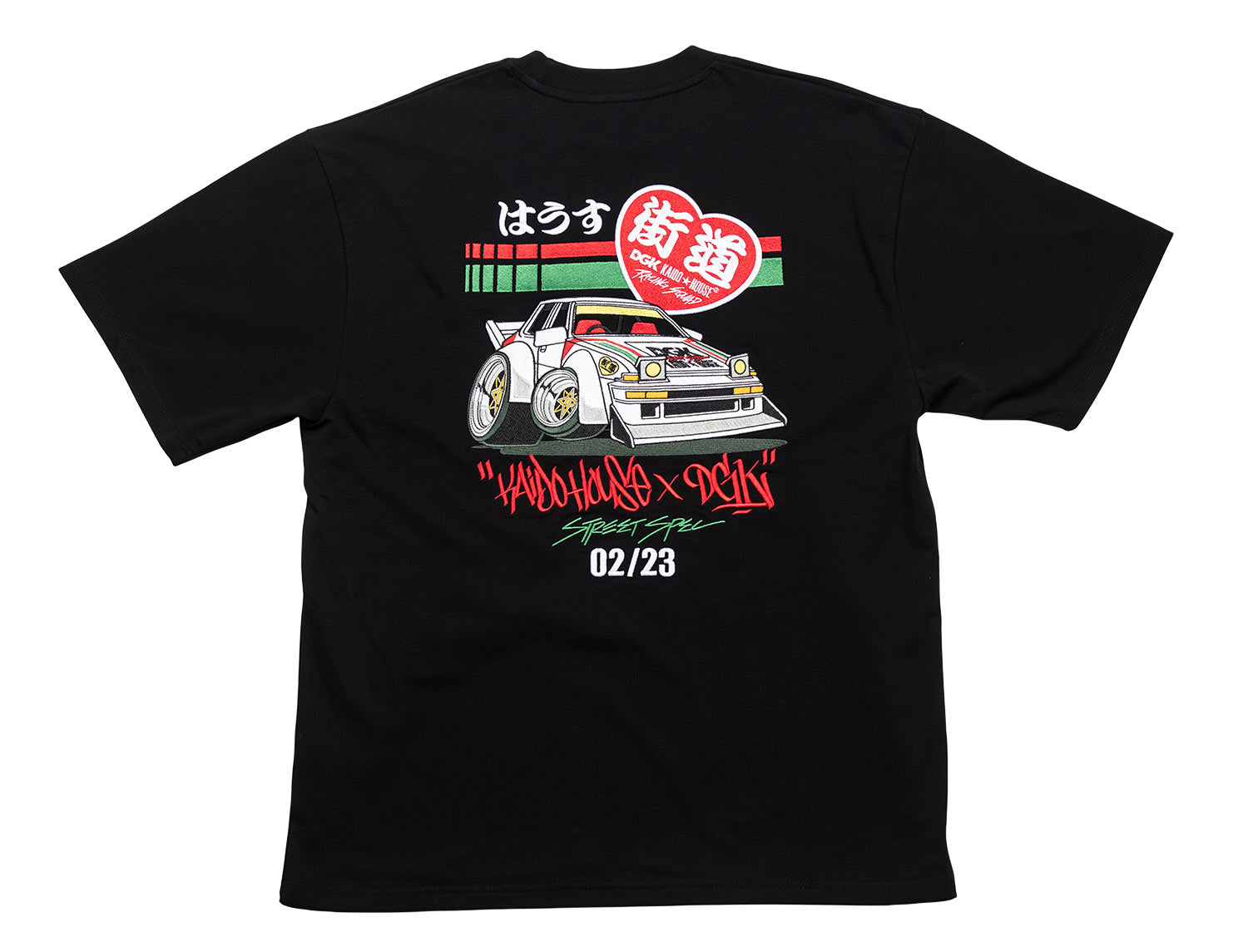 DGK x Kaido House Camber Knit T-Shirt - Black