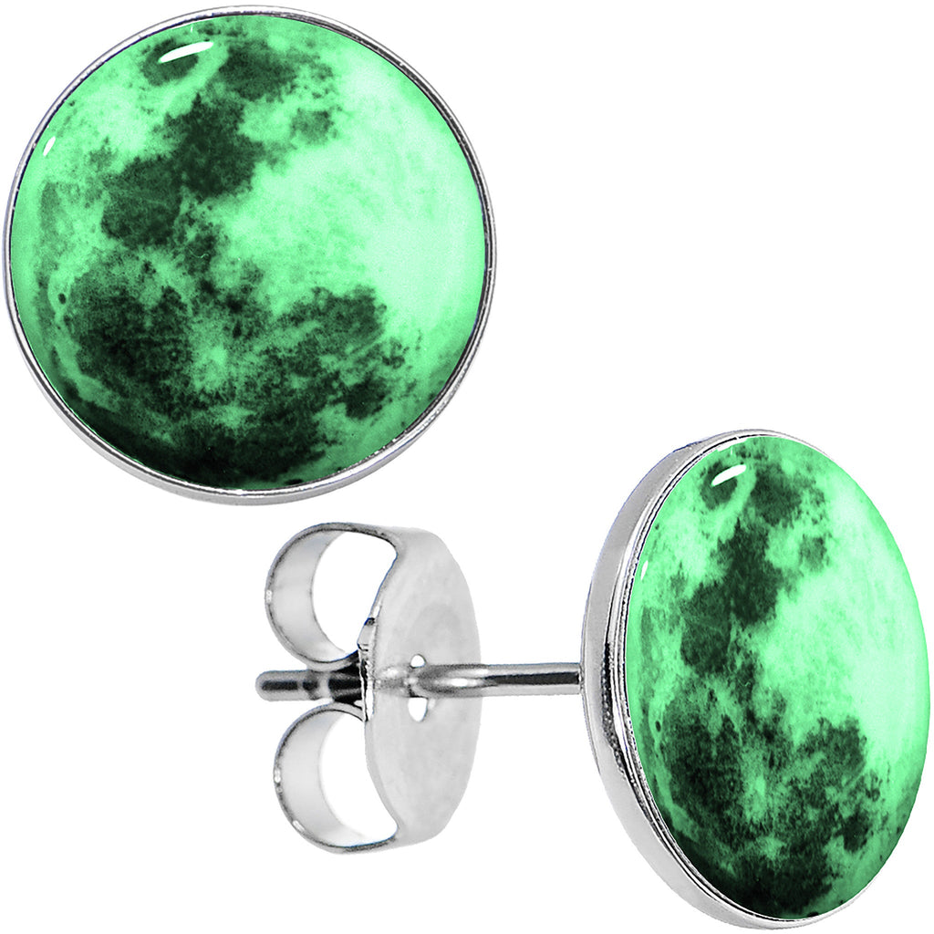 BodyCandy Moon Glow in the Dark Stud Earrings — packaging