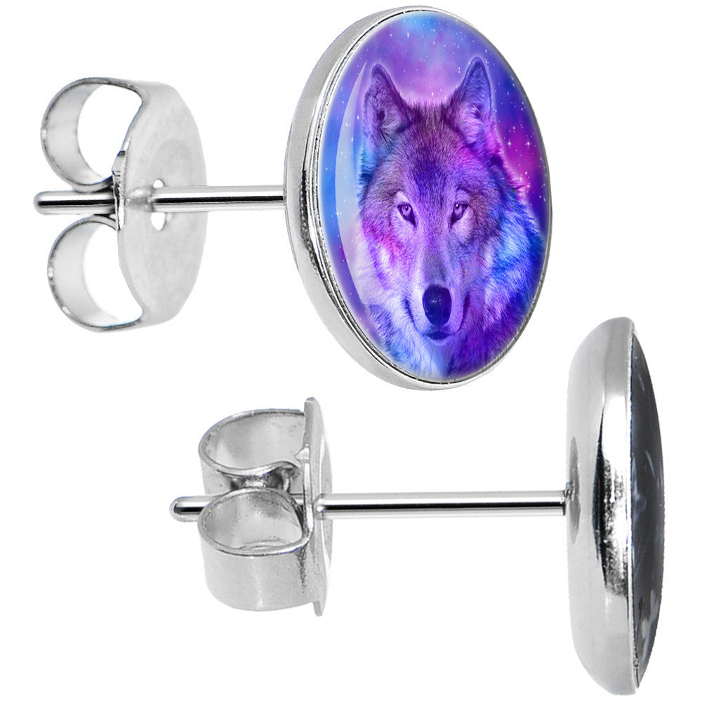 BodyCandy Harmonious Universe and Wolf Stud Earrings — main product shot