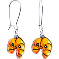 BodyCandy Acrylicious Quaso Croissant Dangle Earrings by Onyx O — main product shot