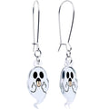 BodyCandy Acrylicious Sassy Spirit Middle Finger Ghost Dangle Earrings by Onyx O — main product shot