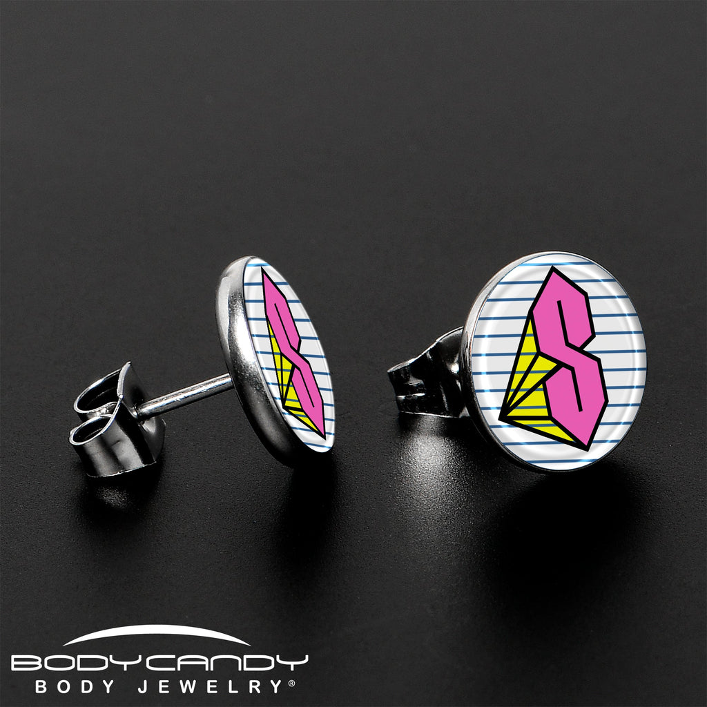 BodyCandy Hot Pink Cool S Stud Earrings by Onyx O — lifestyle context