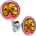 BodyCandy Quaso Croissant Stud Earrings by Onyx O — main product shot