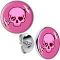BodyCandy Valentine Cupid Skull Stud Earrings by Onyx O — main product shot