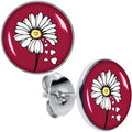 BodyCandy Love Me Not Flower Stud Earrings by Onyx O — main product shot