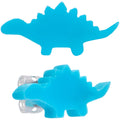BodyCandy Blue Acrylic Stegosaurus Dinosaur Stud Earrings — main product shot