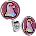 BodyCandy Disco Spirit Ghost Stud Earrings by Onyx O — main product shot