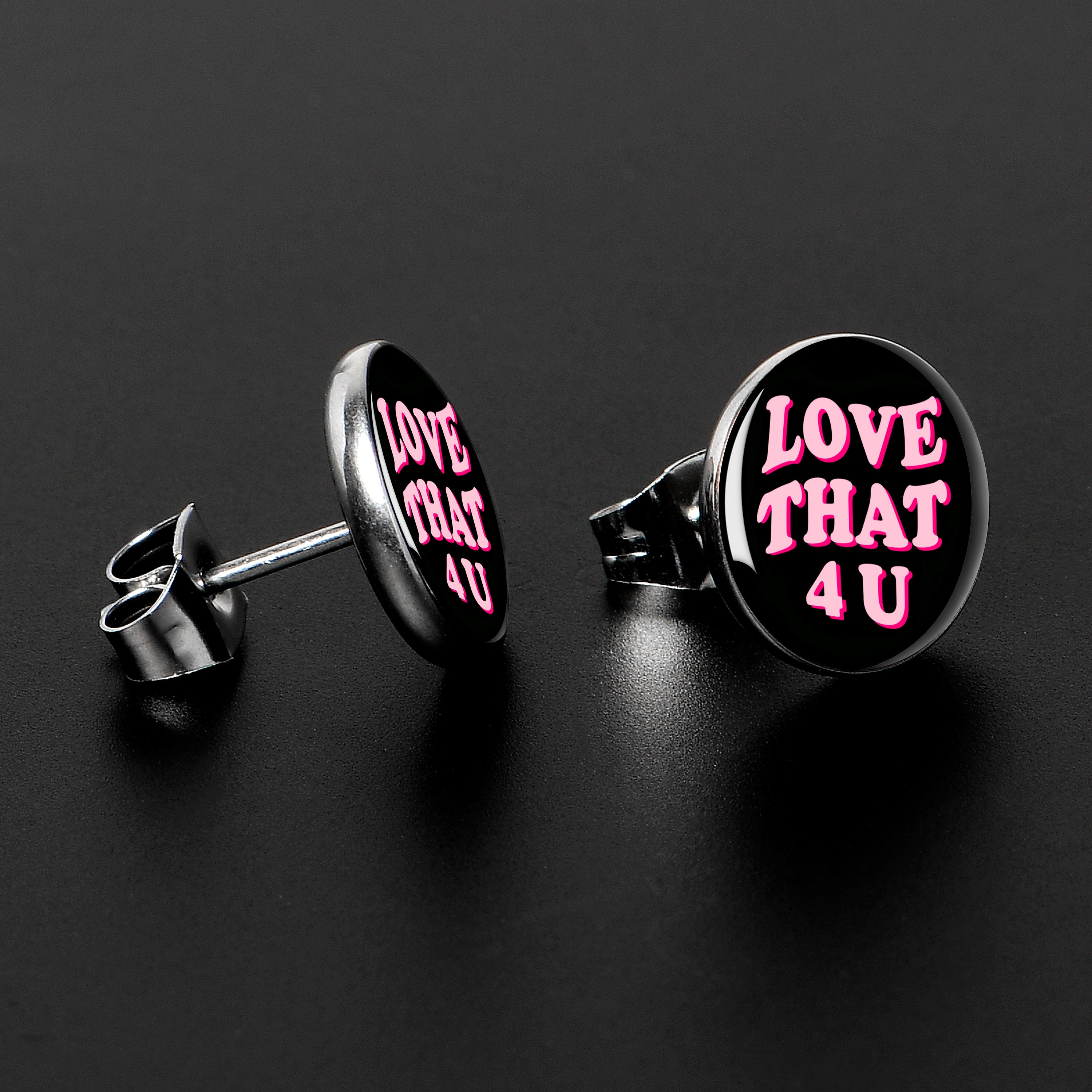 BodyCandy Love That 4 You Stud Earrings by Onyx O — lifestyle context