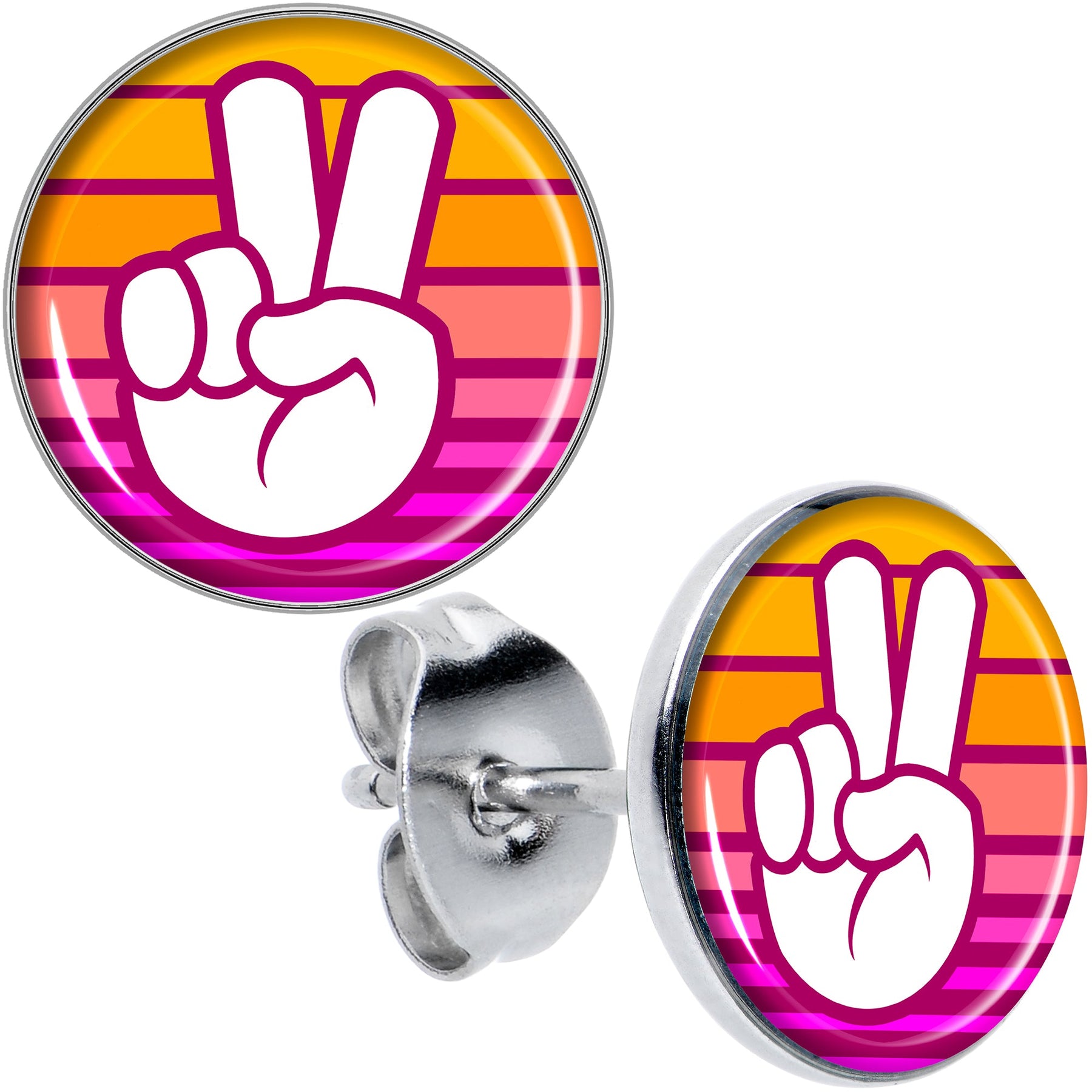 Earrings — Studs, Hoops, Drops