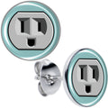 BodyCandy Smiling Plug Outlet Stud Earrings by Onyx O — main product shot
