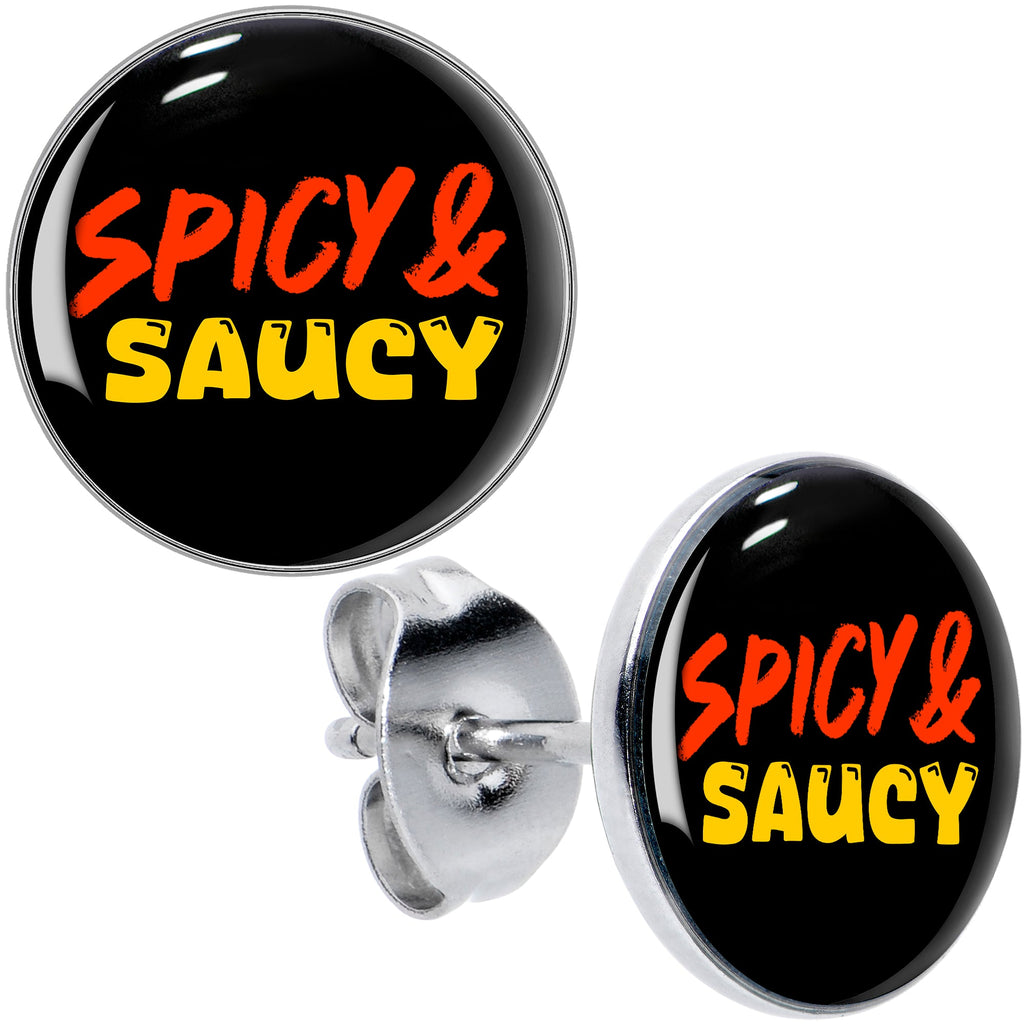 BodyCandy Spicy and Saucy Stud Earrings by Onyx O — main product shot