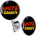 BodyCandy Spicy and Saucy Stud Earrings by Onyx O — main product shot