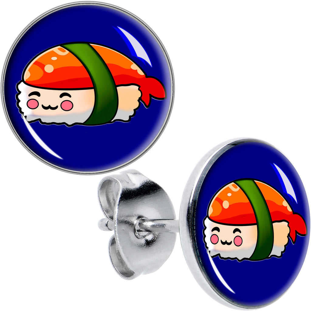 BodyCandy Sushi Stud Earrings by Onyx O — main product shot