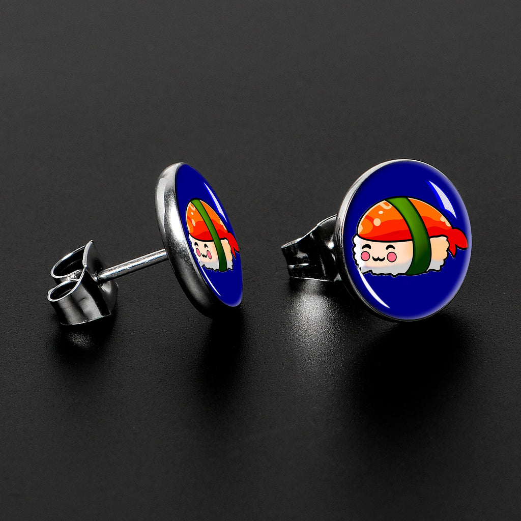 BodyCandy Sushi Stud Earrings by Onyx O — lifestyle context
