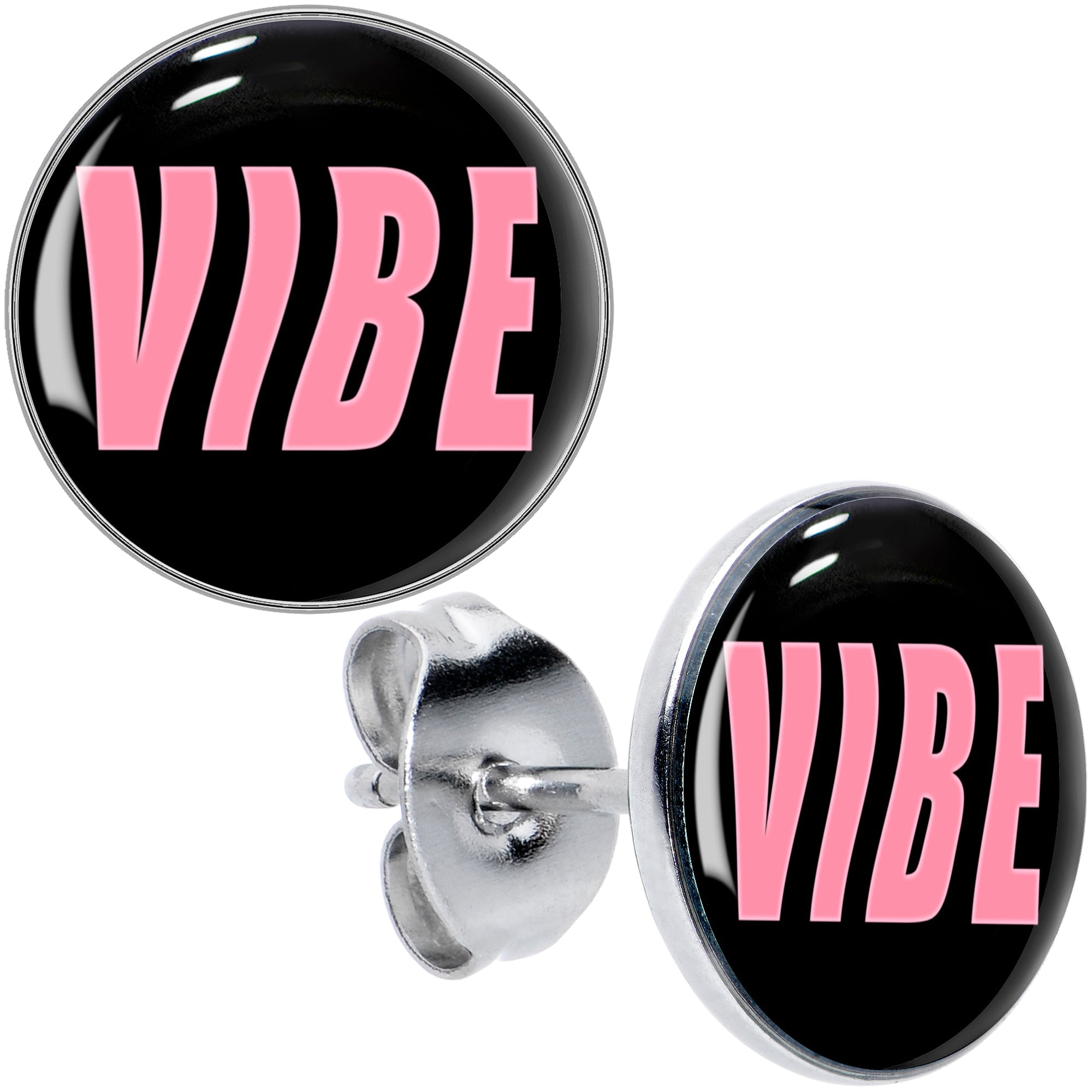 BodyCandy Vibe Stud Earrings by Onyx O — main product shot