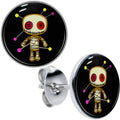 BodyCandy Voodoo Doll Stud Earrings by Onyx O — main product shot