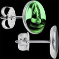 BodyCandy Magic Witch Hat Glow in the Dark Stud Earrings — main product shot