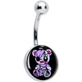 BodyCandy Attitude Teddy Bear Belly Ring by Onyx O — main product shot