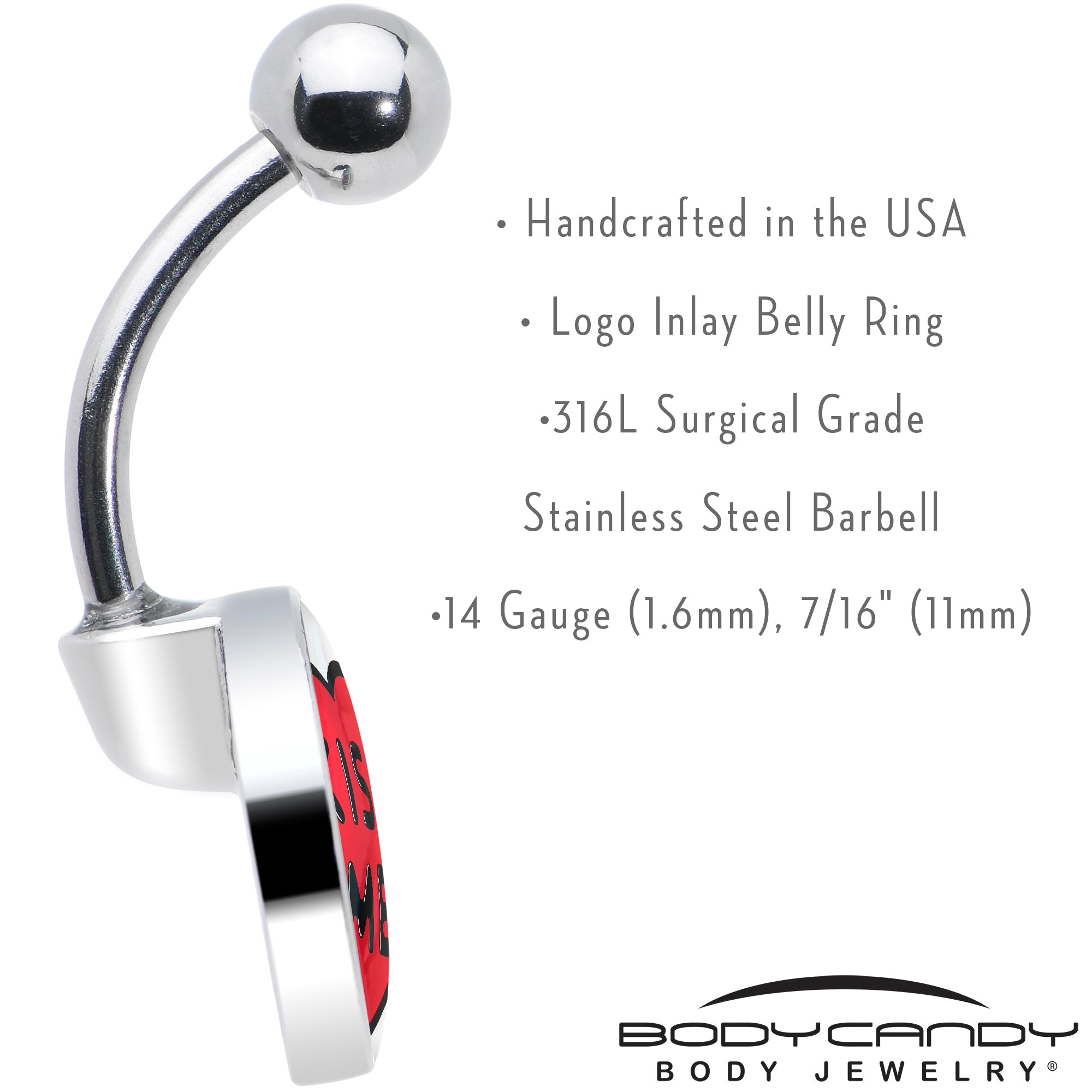 BodyCandy Baby Dinosaur Belly Ring by Onyx O — in-use photo