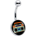 BodyCandy Retro Boombox Belly Ring by Onyx O — main product shot