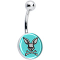 BodyCandy Bunny and Crossbones Belly Ring by Onyx O — main product shot
