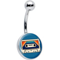 BodyCandy Retro Cassette Tape Belly Ring by Onyx O — main product shot