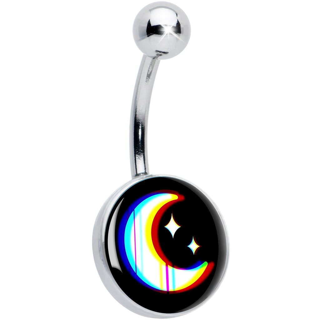 BodyCandy Chromatic Moon Belly Ring by Onyx O — main product shot