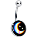 BodyCandy Chromatic Moon Belly Ring by Onyx O — main product shot