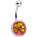 BodyCandy Quaso Croissant Belly Ring by Onyx O — main product shot