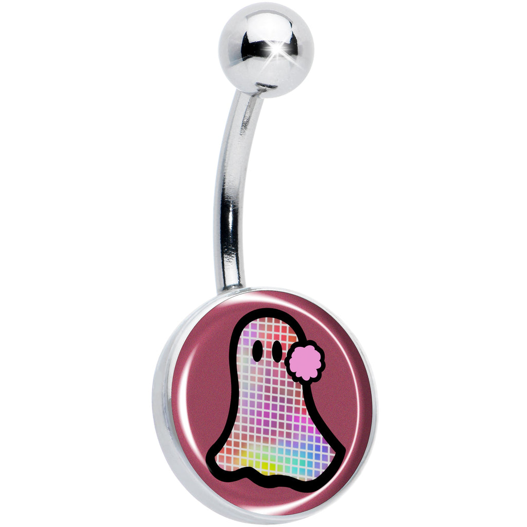 BodyCandy Disco Spirit Ghost Belly Ring by Onyx O — main product shot