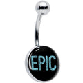 BodyCandy Epic Blue Belly Ring — main product shot