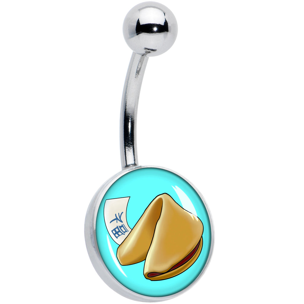 BodyCandy Fortune Cookie Belly Ring by Onyx O — main product shot