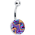 BodyCandy Funky Swirls Belly Ring by Onyx O — main product shot