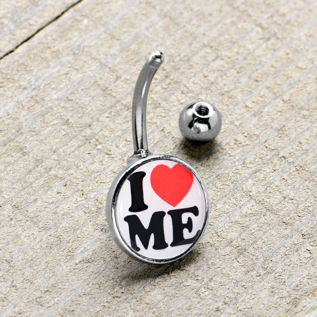 BodyCandy I Love Me Belly Ring by Onyx O — lifestyle context